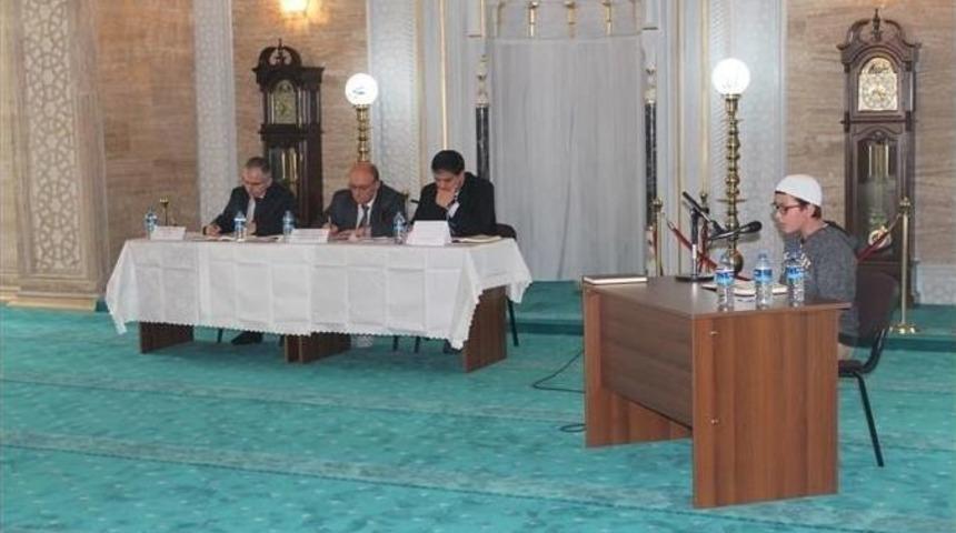 Aydın&rsquo;da Kuran-ı Kerim&rsquo;i Y&uuml;z&uuml;nden G&uuml;zel Okuma Yarışması Yapıldı