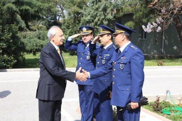 Tsk : Kılıçdaroğlu'nun 6'ncı Ana Jet Üs Komutanlığını Ziyareti Ile Ilgili Konu Incelenmektedir