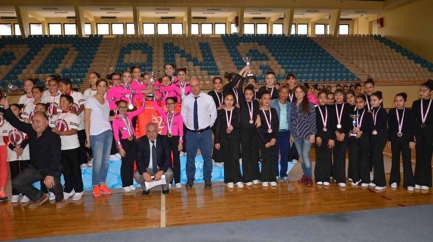Okullararası Step-aerobik Cimnastik İl Birinciliği Tamamlandı