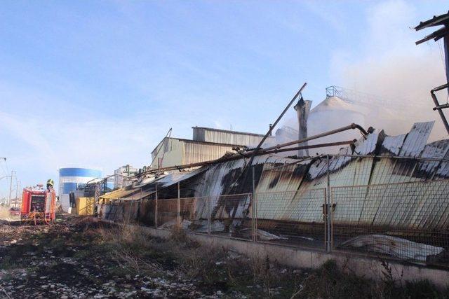 Afyonkarahisar&rsquo;daki Fabrika Yangınının Ardından 1