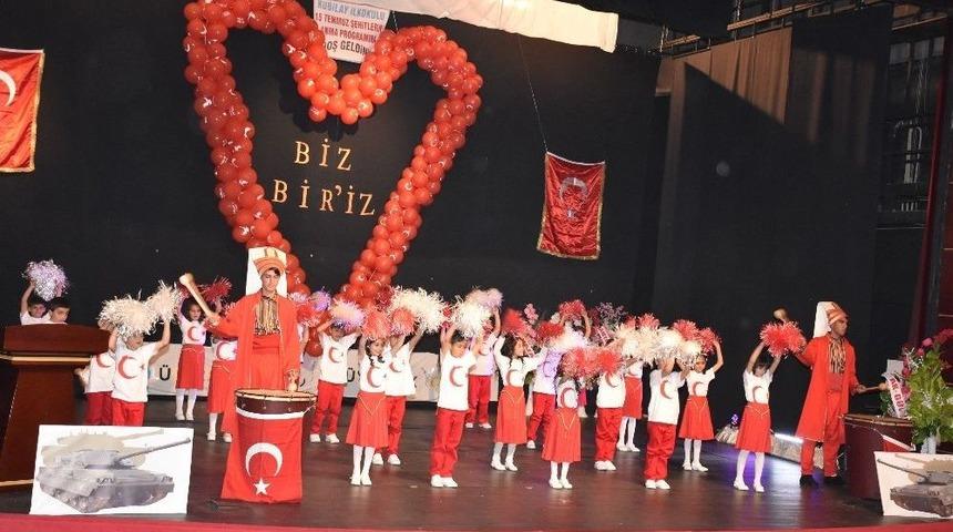 İlkokul &Ouml;ğrencilerden Birlik Mesajı