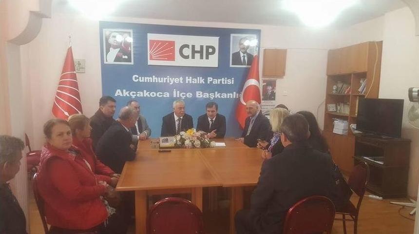 Başkan Yemenici Chp&rsquo;yi Ziyaret Etti