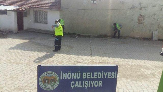 İnönü Belediye’sinden Bahar Temizliği