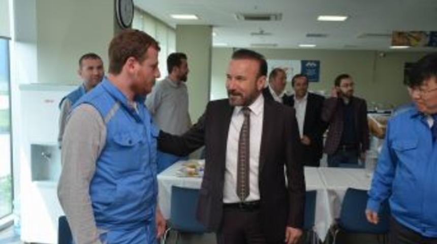 Başkan Doğan, Fabrika &Ccedil;alışanları İle Buluştu