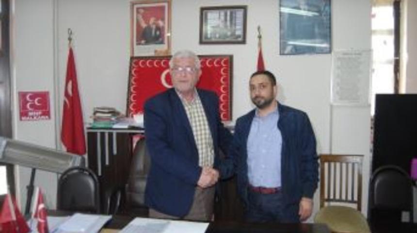 Hakan Yıldız, Mhp Malkara İl&ccedil;e Başkanlığını Devraldı