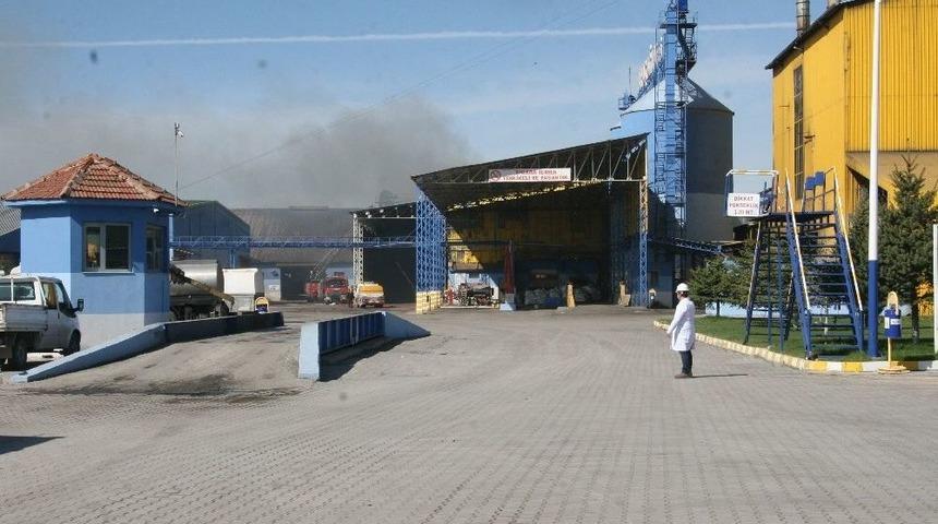 Bakan Eroğlu, Yangın &Ccedil;ıkan Yağ Fabrikasında İncelemelerde Bulundu