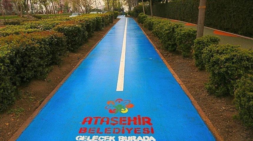 Ataşehir&rsquo;de Yollar Renklendi