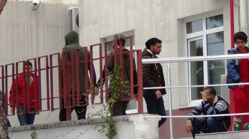 Ayvalık&rsquo;ta 16 Suriyeli G&ouml;&ccedil;men Yakalandı