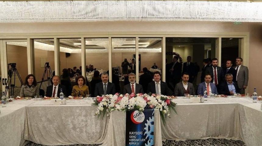 Başkan &Ccedil;elik Kayseri Gen&ccedil; Girişimciler Kurulu Toplantısına Katıldı