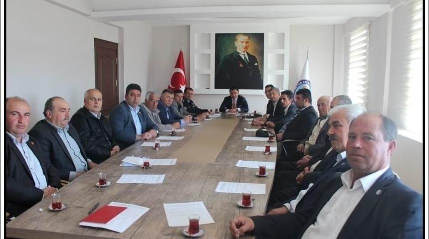 S&uuml;loğlu&rsquo;nda Referandum G&uuml;venlik Toplantısı