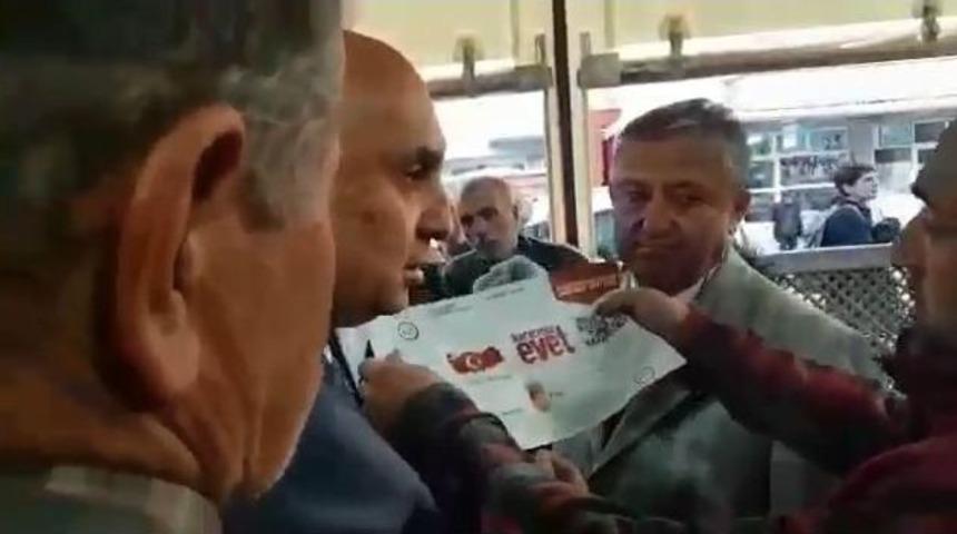Chp&rsquo;li Vekil, Kahvede Vatandaşlarla Tartıştı