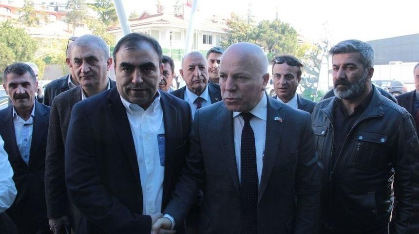 Erzurum Belediye Başkanı Mehmet Sekmen&rsquo;den, İbrahim Erkal&rsquo;a Ziyaret