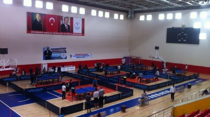 Diyarbakır&rsquo;da Masa Tenisinde Heyecan Sona Erdi