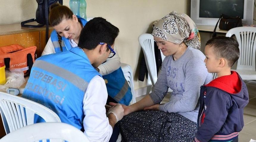 Tepebaşı Belediyesi&rsquo;nden Avlamış Ve Beh&ccedil;etiye&rsquo;de Sağlık Taraması