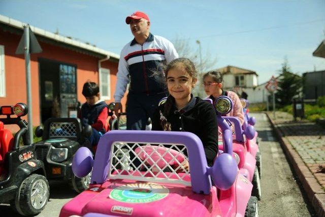 İlkadım’da Eğlenceli Trafik Eğitimi