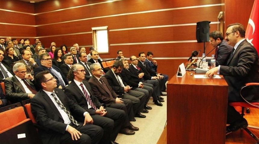 Ab Bakan Yardımcısı Şahin Ga&uuml;n&rsquo;l&uuml; Akademisyenlerle Buluştu