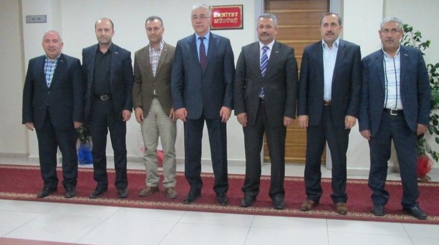 M&uuml;siad Van Şubesinden M&uuml;d&uuml;r Ekici&rsquo;ye Ziyaret