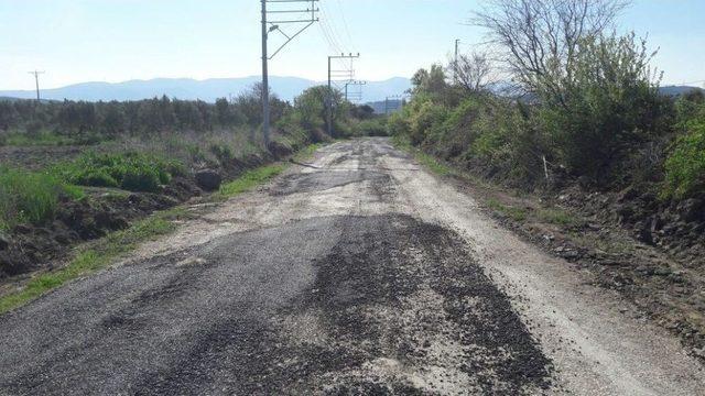 Manisa’da Mahalle Yollarında Hummalı Çalışma