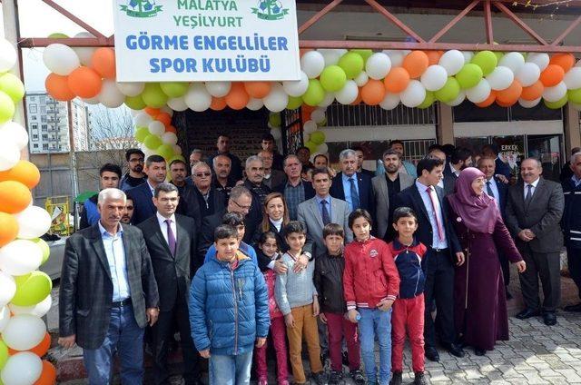 Malatya Otizm Ve Görme Engelliler Spor Kulübü Dernek Binası Hizmete Girdi