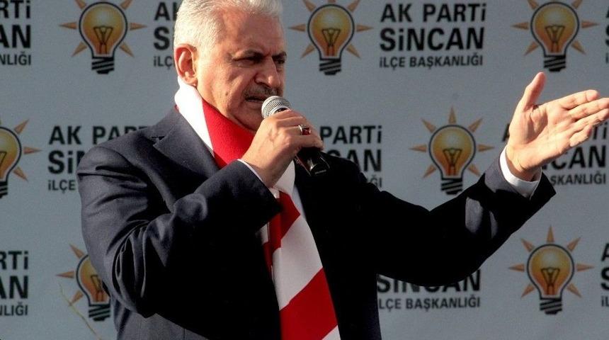 Başbakan Yıldırım, Sincan&rsquo;da Vatandaşlarla Buluştu