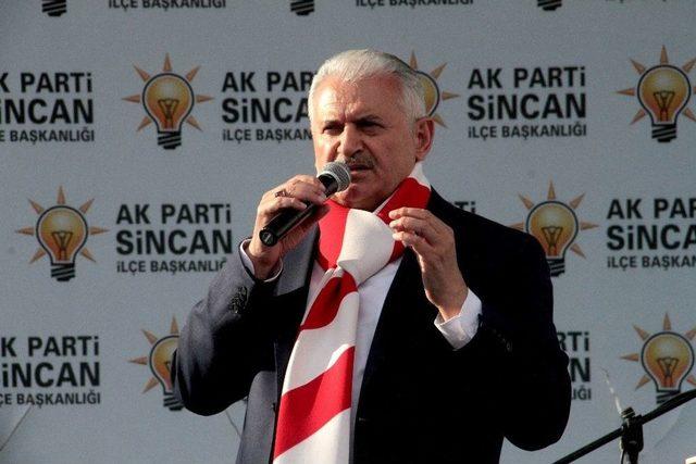 Başbakan Yıldırım, Sincan’da Vatandaşlarla Buluştu