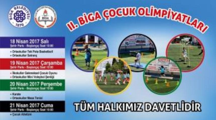 &Ccedil;ocuk Olimpiyatları Meşale Seremonisi İle Başlayacak