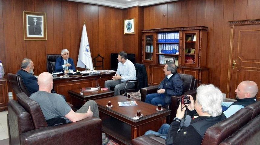 Kanadalı Madencilerden Başkan Şimşek&rsquo;e Ziyaret