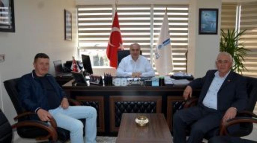 Şark&ouml;y G&uuml;zelk&ouml;y Mahalle Muhtarından Genel M&uuml;d&uuml;r Başa&rsquo;ya Ziyaret