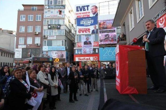 Destici: Birkaç Aklıevvele Değil, Devletin Başına Bakarız