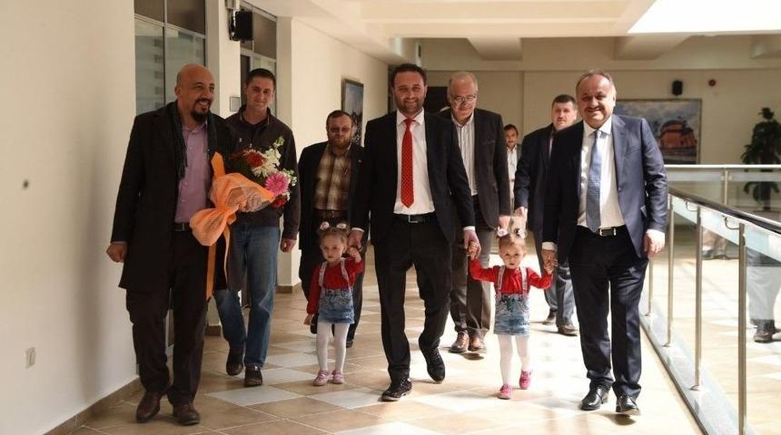 Sultan Kent Sakinlerinden Başkan Babaş&rsquo;a Teşekk&uuml;r Ziyareti