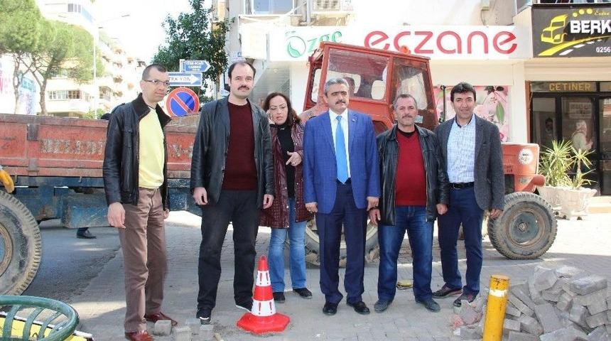 Nazilli&rsquo;de Ana Yollar Engelliler İ&ccedil;in Yenileniyor