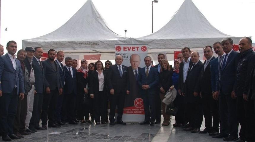 Mhp&rsquo;li &Ccedil;etinkaya: &ldquo;bizim &lsquo;hayır&rsquo; Diyeceklere S&ouml;z&uuml;m&uuml;z Yok, S&ouml;z&uuml;m&uuml;z Hayırsızlaradır&rdquo;