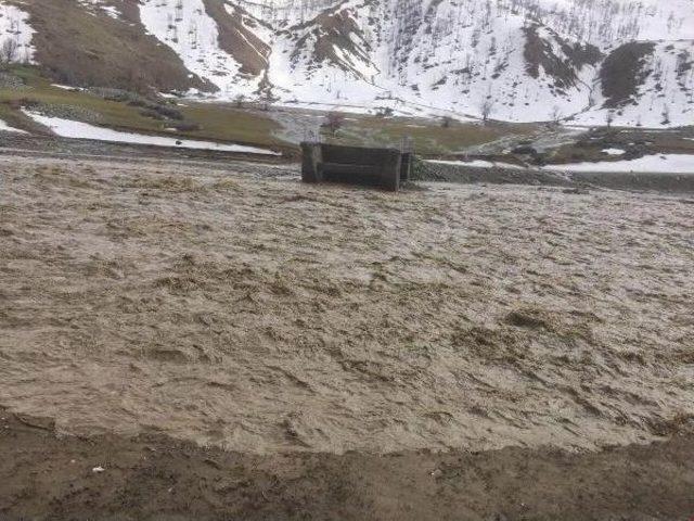 Muş'ta Sel Ve Taşkınlardan 40 Ev Zarar Gördü