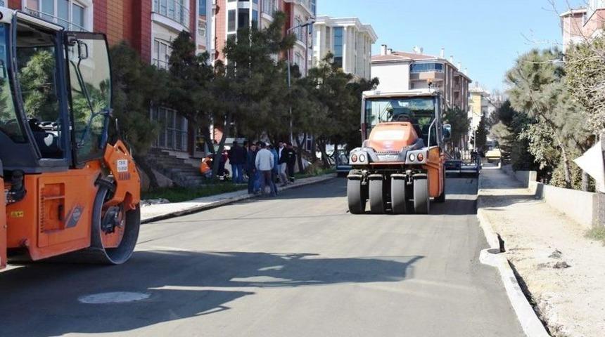 S&uuml;leymanpaşa Belediyesinin Yol &Ccedil;alışmaları