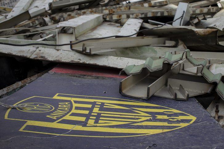 Ankara 19 Mayıs Stadı'nın yıkım çalışmalarına devam ediliyor G2