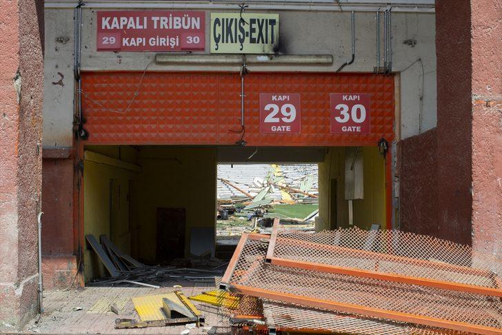 Ankara 19 Mayıs Stadı'nın yıkım çalışmalarına devam ediliyor G4