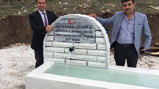 Boğazkale İlk Kaymakam Çeşmesi Hizmete Açıldı