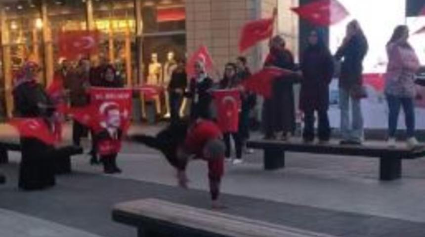 Vatandaştan &lsquo;evet&rsquo; Şovu