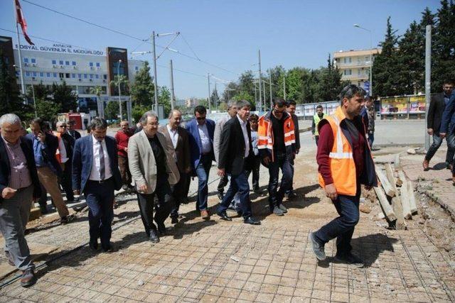 Başkan Türel, Şarampol Caddesinde İncelemelerde Bulundu