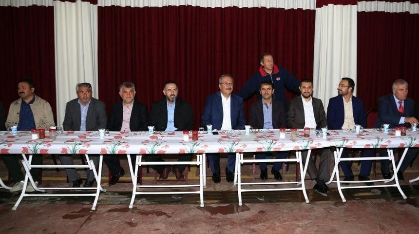 Ünver, Şehit Yakınları Ve Gazilere Yemek Verdi