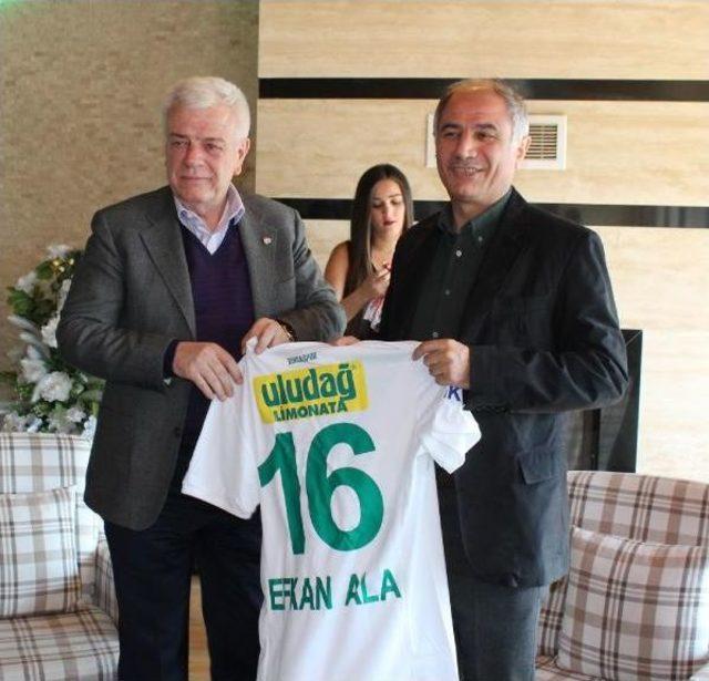 İçişleri Eski Başkanı Efkan Ala'dan Bursaspor’A Ziyaret