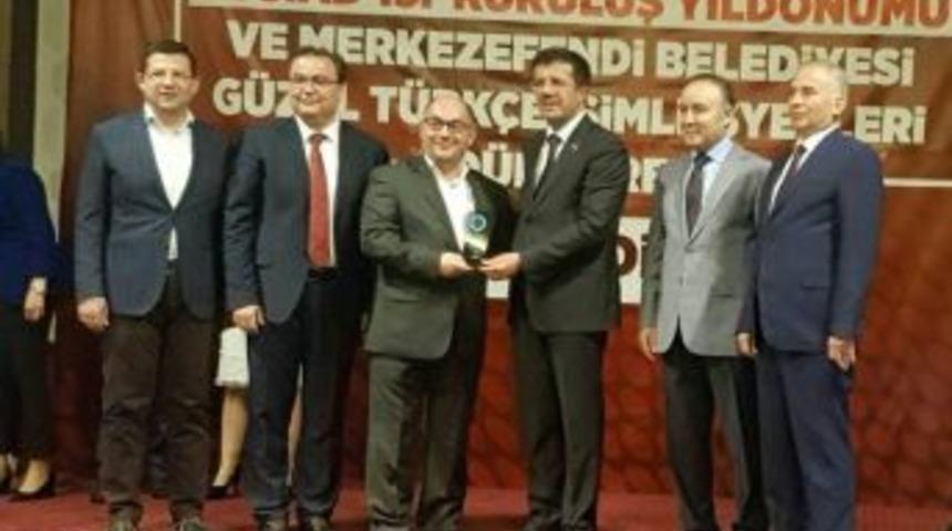 Aysiad&rsquo;dan Pamukkalehaber&rsquo;e Hizmet &Ouml;d&uuml;l&uuml;