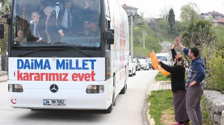 Ak Parti&rsquo;den Evet Konvoyu