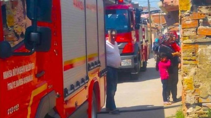 Turgutlu'da Ev Yangını