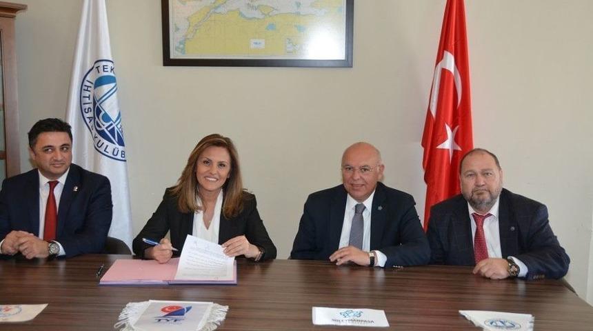 S&uuml;leymanpaşa Belediyesi Ve Yelken Federasyonu Arasında İmzalar Atıldı