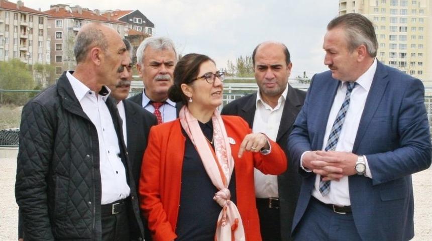 Milletvekili Ceritoğlu Sungurlu Şehir Stadını İnceledi