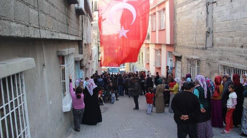 Şahit Ateşi Gaziantep&rsquo;e D&uuml;şt&uuml;