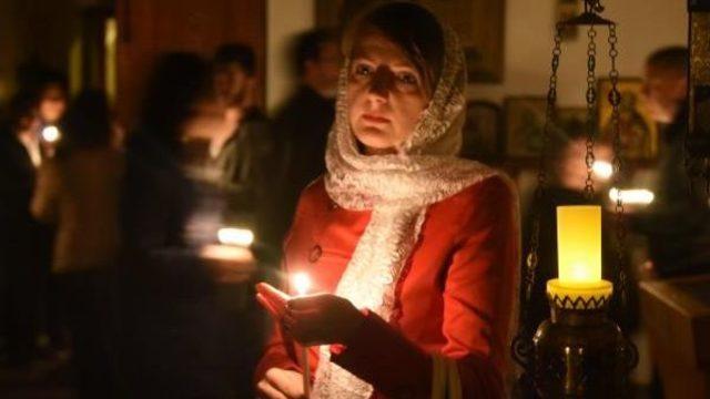 Edirne Bulgar Kilisesinde Paskalya Ayini