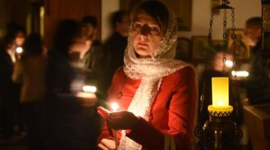 Edirne Bulgar Kilisesinde Paskalya Ayini