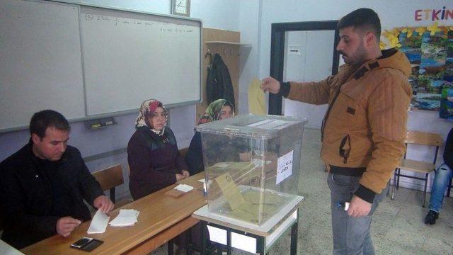 Bitlis’te Oy Kullanma İşlemi Gerçekleşti